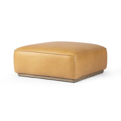 Sinclair Square Ottoman Palermo Butterscotch