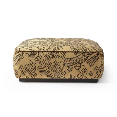 Sinclair Square Ottoman Balkan Ochre 36"