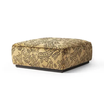 Sinclair Square Ottoman Balkan Ochre 36"