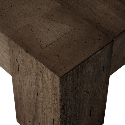 Abaso Rectangular Coffee Table Ebn Rustic