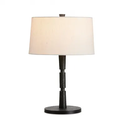 Fernando Table Lamp Forged Black Aluminum