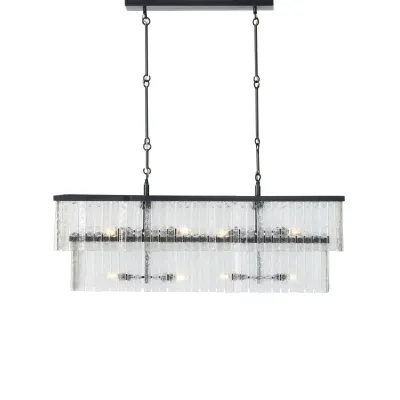 Meredith Linear Chandelier Clear