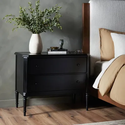 Lendon Nightstand Black