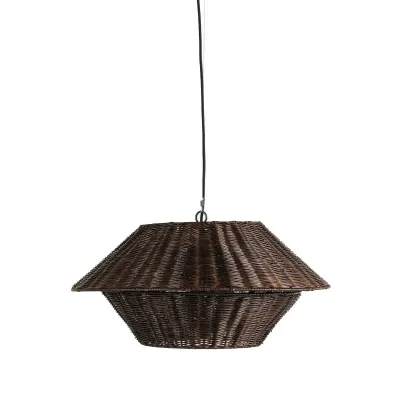 Mccarthy Pendant Brown Rattan