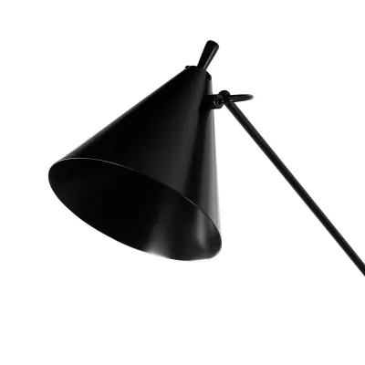 Watkins Floor Lamp Jet Black