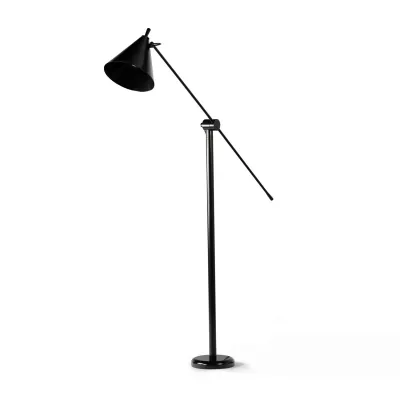 Watkins Floor Lamp Jet Black