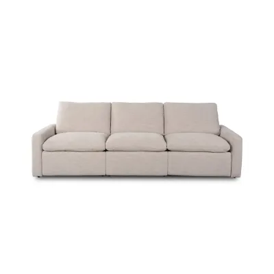 Tillery Power Recliner 3-Piece Sectional Laken Stone