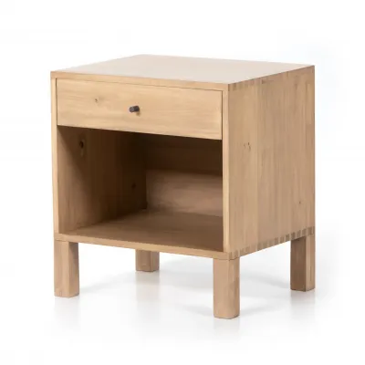 Isador Nightstand Dry Wash Poplar