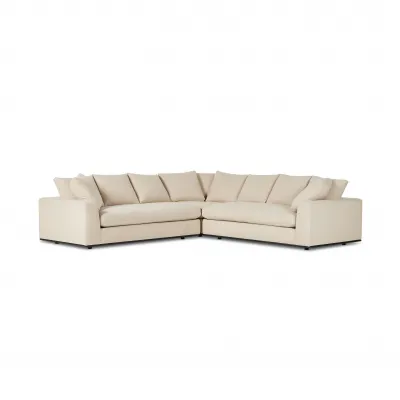 Ralston 3pc Corner Sectional Irving Flax