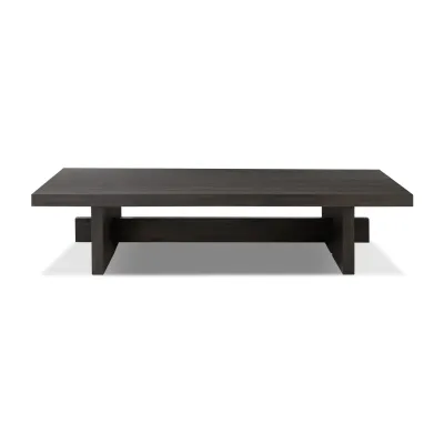 Isaac Coffee Table Smoked Black Veneer