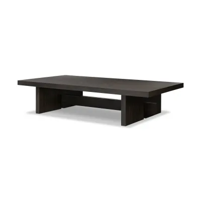 Isaac Coffee Table Smoked Black Veneer