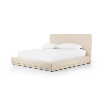 Martina Bed Bergamo Parchment King