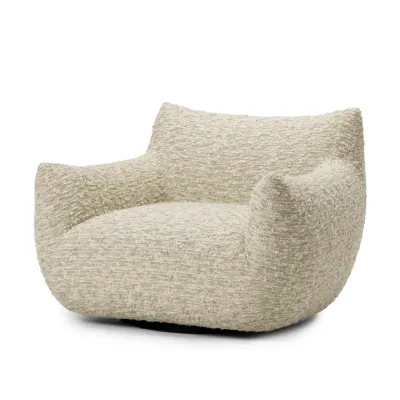 Margot Swivel Chair Solema Cream