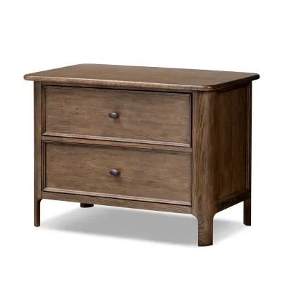 Russ Nightstand Aged Oak