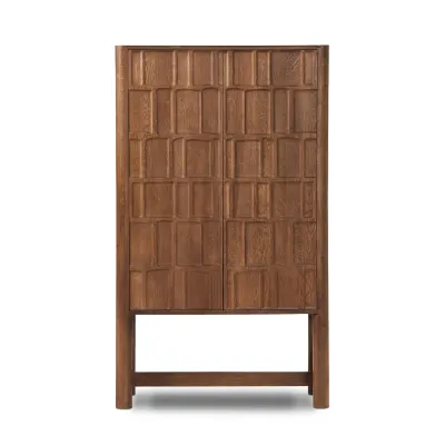 Ezri Cabinet Cocoa Oak