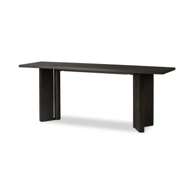 Huxley Console Table Smoked Black Veneer