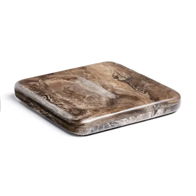 Rossi Catchall Rocky Brown Marble