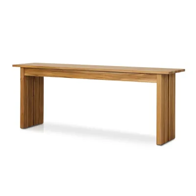 Chapman Outdoor Console Table Natural Teak FSC