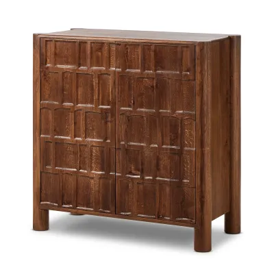 Ezri Bar Cabinet Cocoa Oak