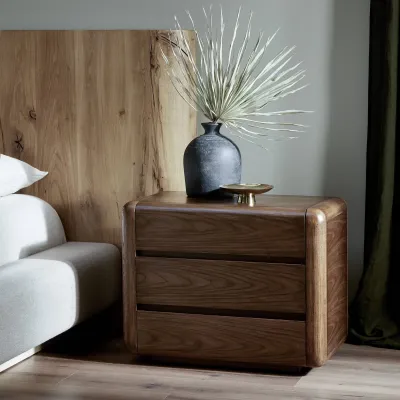 Brynn Nightstand Dark Oak