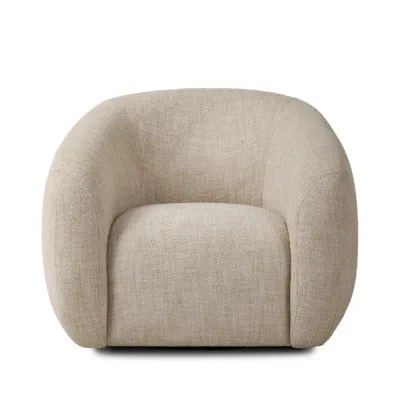 Channing Swivel Chair Yuma Cream