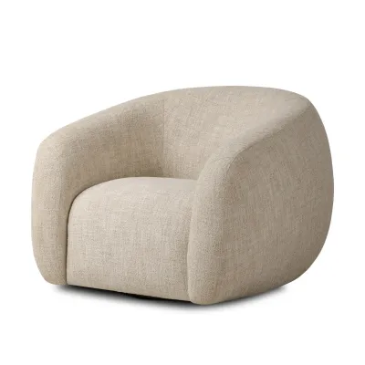 Channing Swivel Chair Yuma Cream