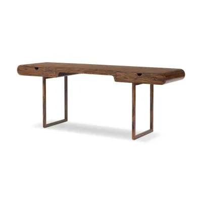 Luana Desk Natural Morado Veneer