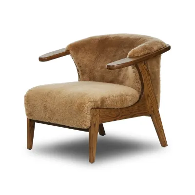 Fabian Chair Desert Shearling