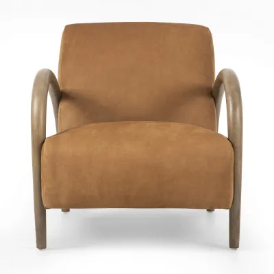 Sandro Chair Nubuck Cognac