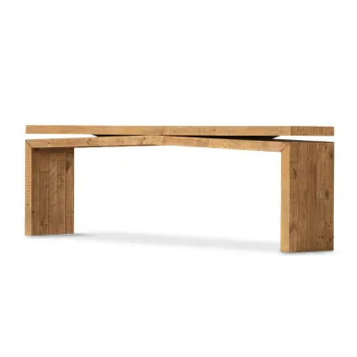 Matthes Large Console Table Sierra Rustic Natural