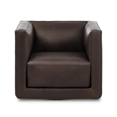 Phillip Swivel Chair Heirloom Cigar