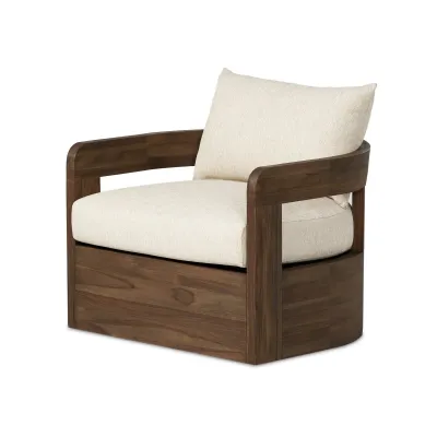 Jackson Outdoor Swivel Chair Ellor Beige