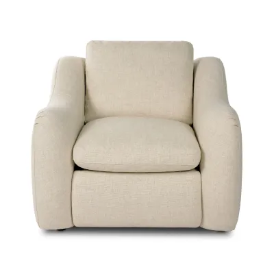 Crawford Power Recliner Antigo Natural