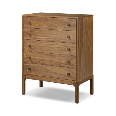 Arturo Chest Natural Walnut Veneer