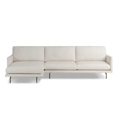 Melle 2-Piece Sectional Omari Natural Left Chaise