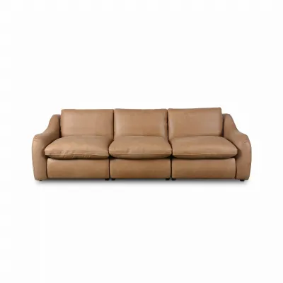 Crawford Power Recliner 3-Piece Sectional Sofa Palermo Drift