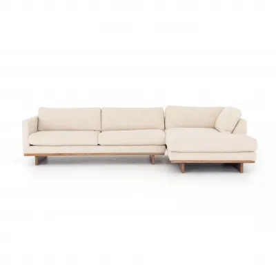 Everly 2 Piece Sectional Right Arm Facing Chaise 70"