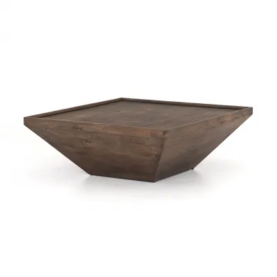 Drake Coffee Table Aged Brown