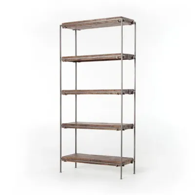 Simien Bookshelf Gunmetal