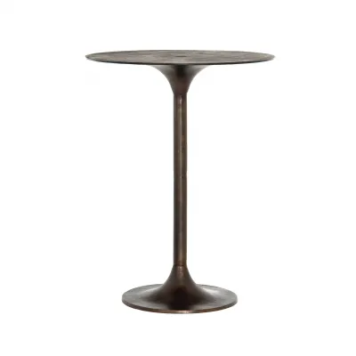 Simone Bar Table Antique Rust