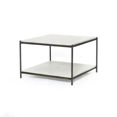 Felix Bunching Table Polished White Marble