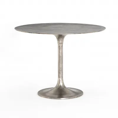 Simone Bistro Table Raw Antique Nickel