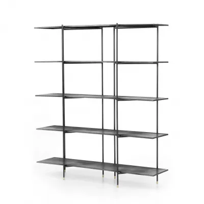 Vito Bookshelf Distressed Iron