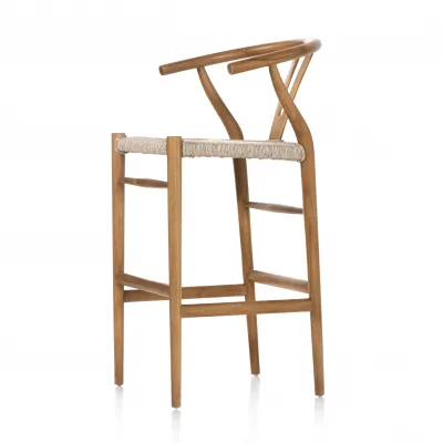 Muestra Bar Stool Natural Teak