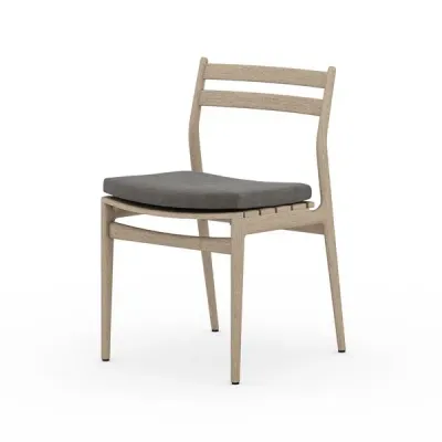 Atherton Outdoor Dining Chair Brown/Char