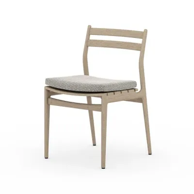 Atherton Outdoor Dining Chair Brown/Ash