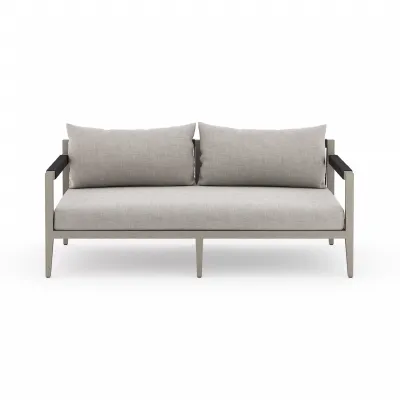 Sherwood Outdoor Sofa 63" Grey/Stone Grey