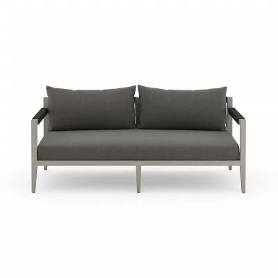 Sherwood Outdoor Sofa 63" Grey/Charcoal