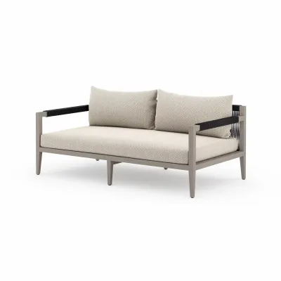 Sherwood Outdoor Sofa 63" Grey/Faye Sand