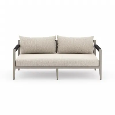 Sherwood Outdoor Sofa 63" Grey/Faye Sand